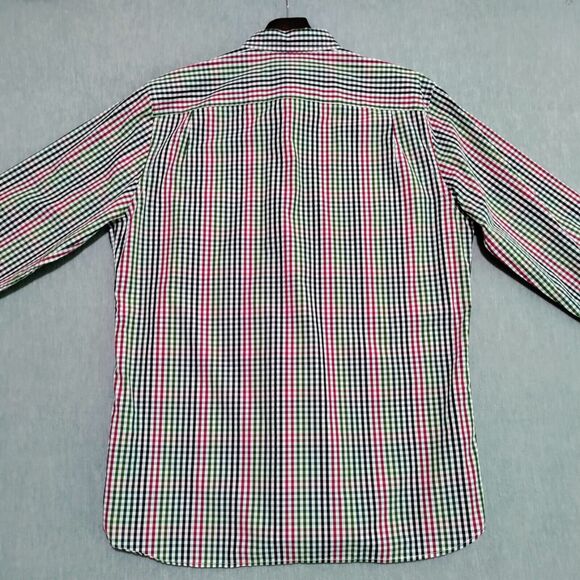 Southern Tide Shirt Mens Large Classic Fit Check Plaid Long Sleeve Button Up - Picture 3 of 16